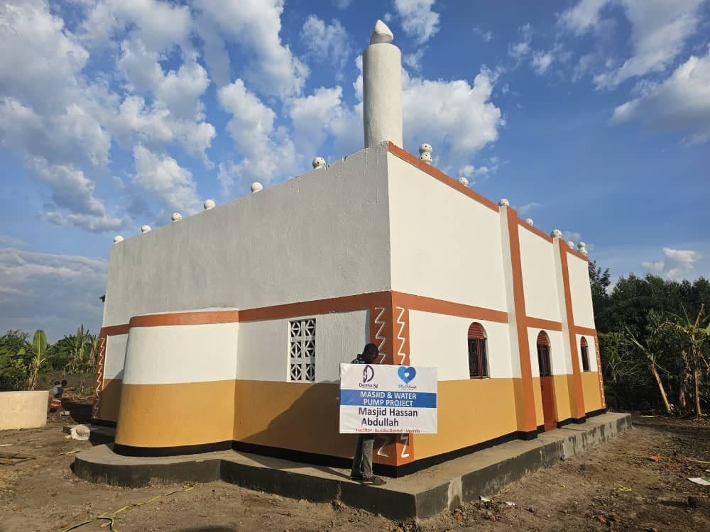 Masjid Hassan, a mosque completed with Derma SG donors